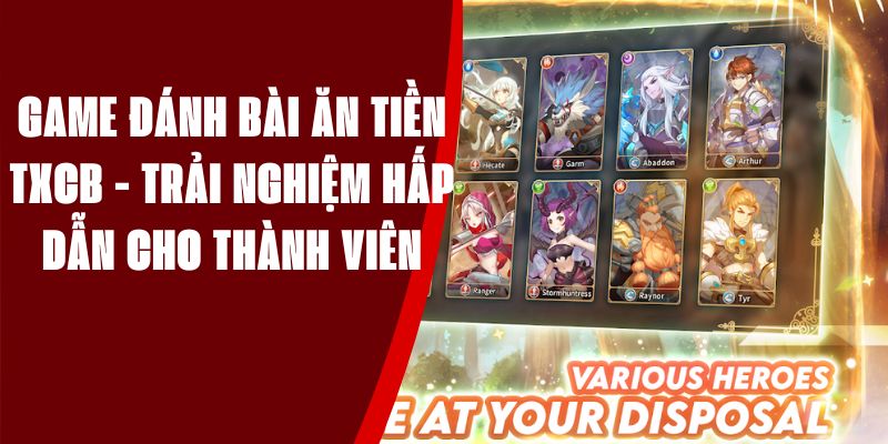 Game thẻ bài anime - Thể loại game bài vô cùng hấp dẫn